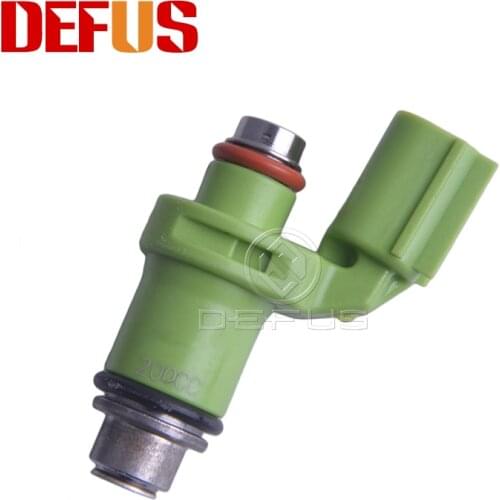 DEFUS 1X Motorcycle Fuel Injector Nozzle 200cc 10hole for Yamaha y15zr FZ150 Replacement Injection Motorbike Bico Green customiz