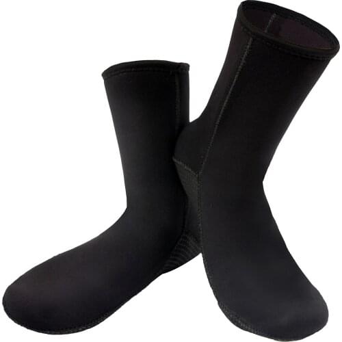 Surfing Diving 3mm Neoprene Socks Anti Slip Beach Water Socks Kayaking Snorkeling Sailing Scuba Socks Water Sports Equipment