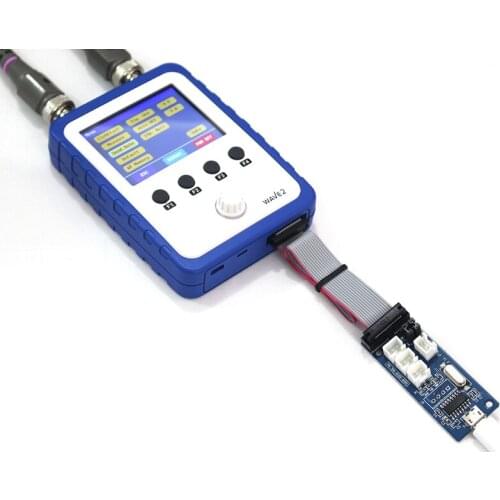 Dual Channel Digital Oscilloscope Built-in Signal Generator Touch Screen Waveform Data Can Be Stored