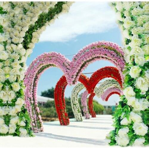 5x7ft Flowers Heart Wreath Photography Backdrops Photo Props Studio Background