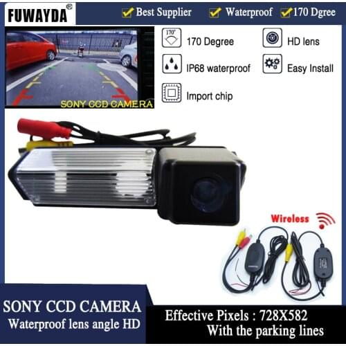 FUWAYDA HD CCD night vision car rear view camera rear view side view reversing backup for Mitsubishi Challenger Grandis