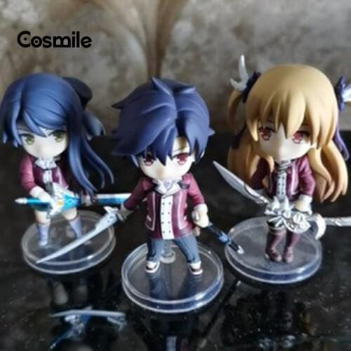 The Legend of Heroes Trails of Cold Steel Rean Alisa Eliot Laura Figure Resin Collect Gift Display Toy N