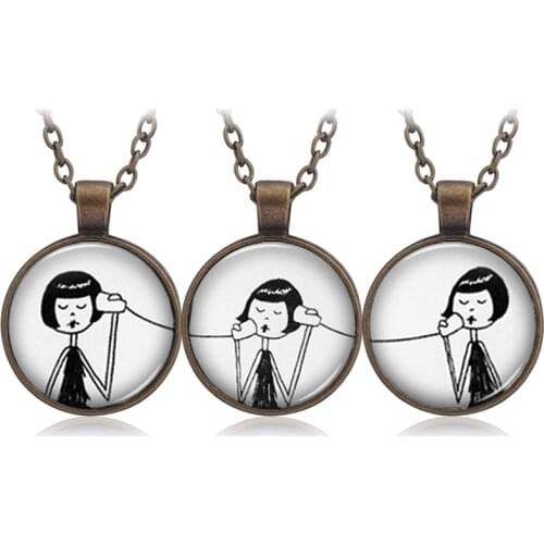 Miss Zoe 3pcs/set Connector pendant for Best Friends Necklaces Keychain Keyring BFF Friendship Jewelry Christmas Gift Birthday