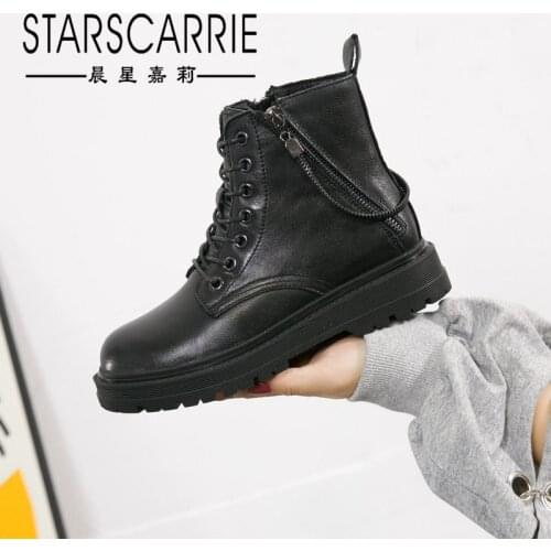 Top layer cowhide and cotton fashion trend ladies riding boots winter new solid color leather women boots leather boots
