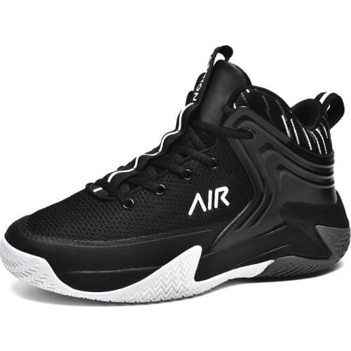 Basketball Shoes Mens Sneakers Breathable Trainers Jogging Shoes Outdoor Cushioning Sport Gym Big Size 45 Unisex Shoes 2021