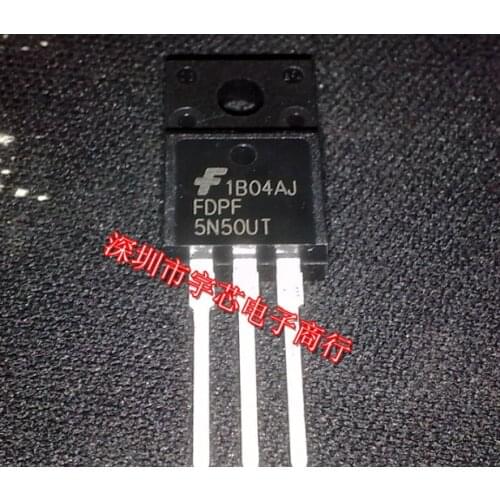 Xinyuan 10PCS/LOT FDPF5N50UT TO-220F FDPF5N50 TO-220 5N50 5N50UT 500V 5A new original