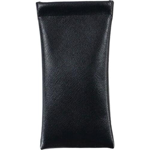 Soft Leather Sunglasses Pouch Eyeglass Holder Eyewear Storage Bag for Women Men
