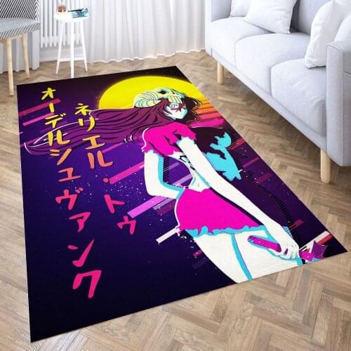 Bleach Carpet for Living Room 3D Anime Cartoon Rug Gamer Teen Room Bedside Lounge Rug Kids Children Floor Mats