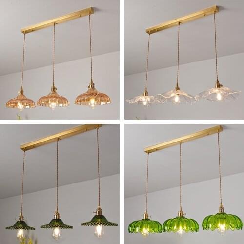 Post-modern Minimalist Online Celebrity Nordic Three-headed Chandelier For Dining Table Bar Living Room Bedroom Study Night Lamp