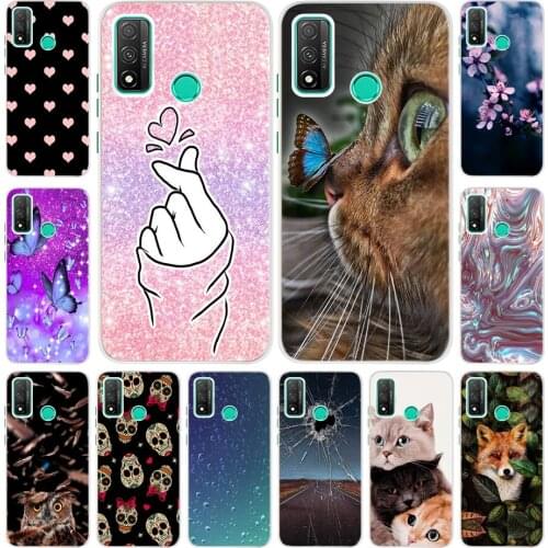Printed Silicone Case For Huawei P Smart 2020 Case 6.21 inch Soft TPU Back Cover Phone Cases For Huawei P Smart 2020 Capas