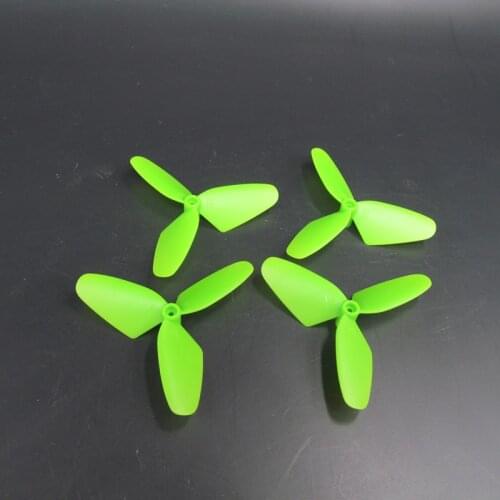 SYMA X26 Fan Three-leaves Main Blades Props Propeller A B Green UFO RC Mini Quadcopter Drone Spare Parts Accessories