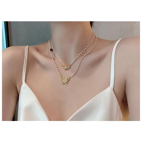 Design women grade latest Charming 3 row White Pearl &stone Necklace>Factory Wholesale price Women Giftword Jewelry