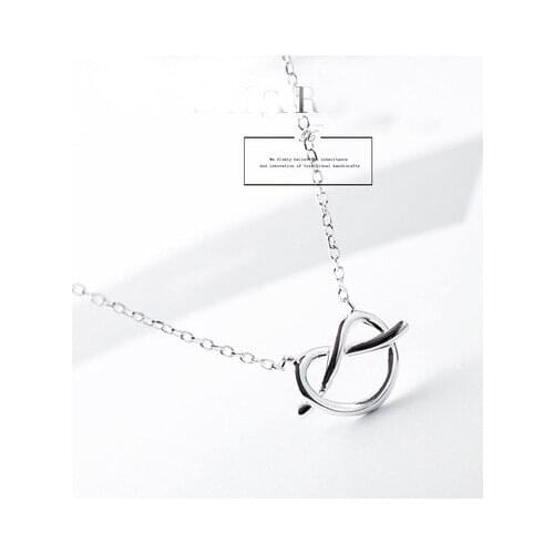 New 925 Sterling Silver Heart Necklaces Pendant Fashion Sterling Silver Jewelry Statement for Women Bijoux