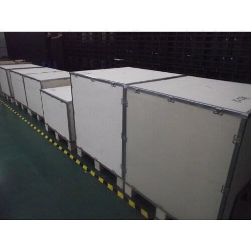 Wooden box package for indoor /outdoor led screen by sea by air by DHL