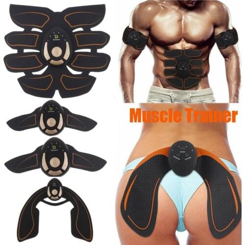 Home Fitness Abdominal Muscle Trainer Sport Press Stimulator Gym Equipment training apparatus Electric Belly exercises Machine