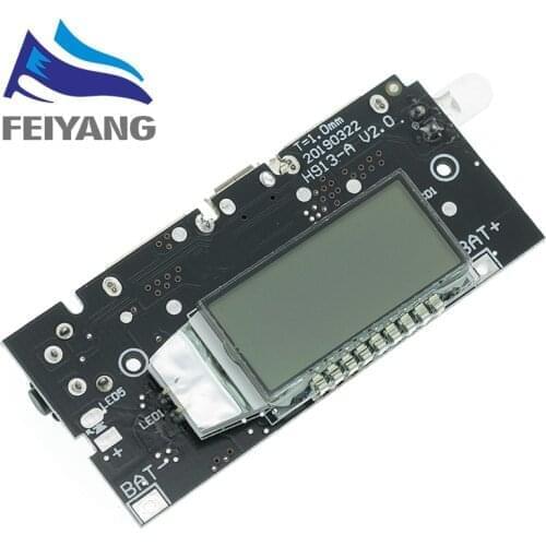 Dual USB 18650 Battery Charger PCB Power Module 5V 1A 2.1A Mobile Power Bank Accessories for Phone DIY LED LCD Module Board