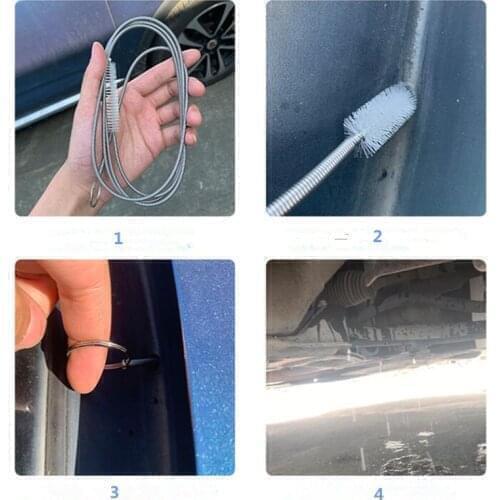 New Car Sunroof Cleaning Tool Brush Set Accessories For Chevrolet Cruze Aveo Captiva Lacetti Mazda 3 6 2 Mitsubishi ASX Lancer