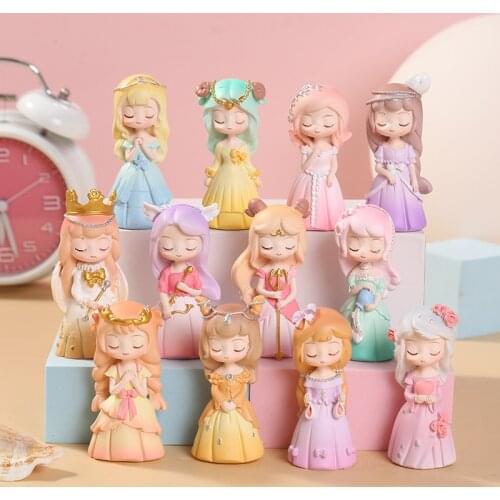 Original Girly Twelve Constellation Resin Ornaments Miniature Figurine Character Bake Cake Decoration Home Bedroom Desktop Decor
