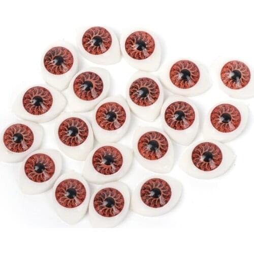 20Pcs Plastic Doll Safety Eyes For Animal Toy Puppet Making DIY Craft Accessories BX0D
