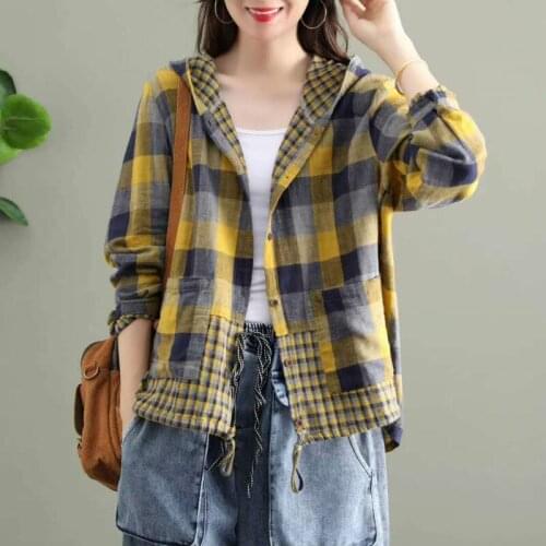 QPFJQD Womens Hooded Shirts
