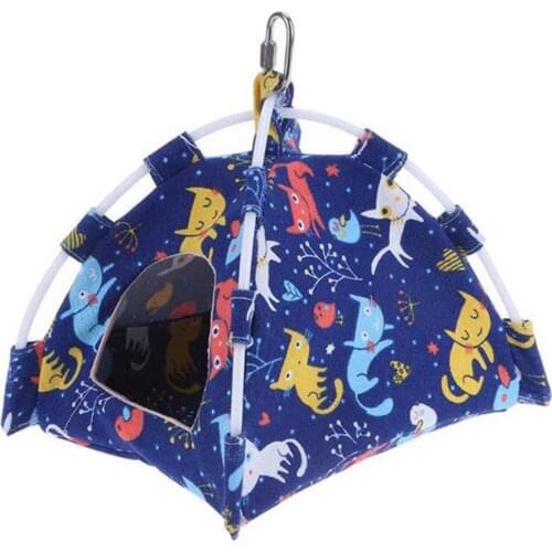 S/L Bird House Tent Bird Cage Soft Parrot Warm Nest Bed Cave Cage Hammock Bed Toy Pet Products