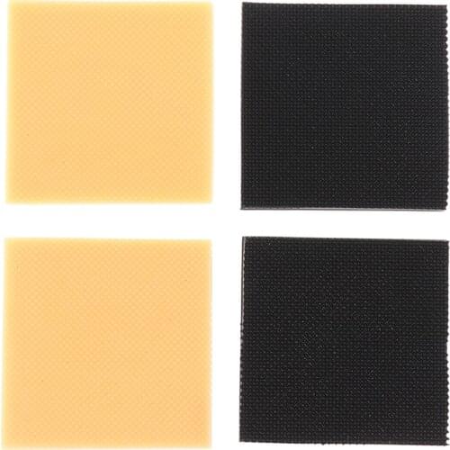 Rubber Non-Slip Cushion Repair Square Heel Shoe Bottom Patch Pad For Women Anti-Slip Shoes Sole Protector Pads High Heels Sandal