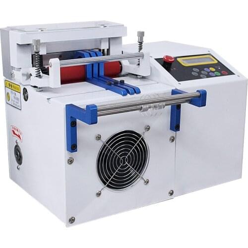 Heat shrinkable tube automatic pipe cutting machine PVC silicone hose microcomputer cutting machine Plastic insulating sleeve