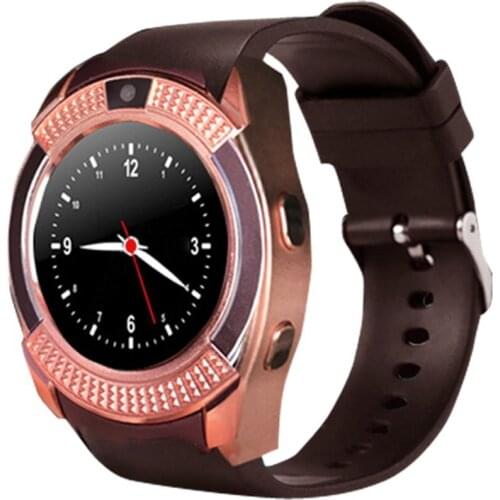 Waterproof Smart Watch Men with Camera Bluetooth Smartwatch Pedometer Heart Rate Monitor Sim Card Wristwatch Sport on Wrist