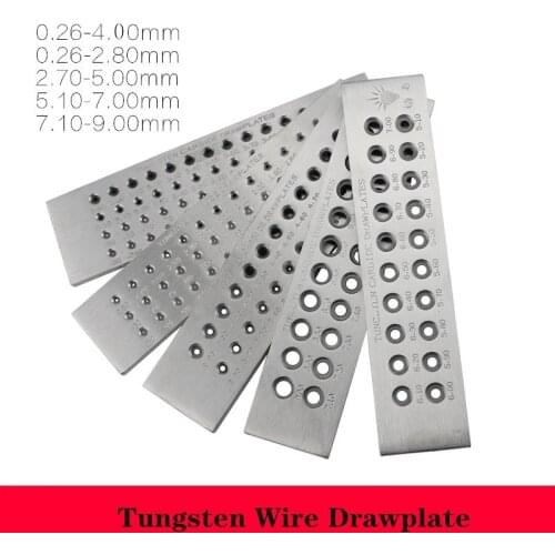 Tungsten Carbide Wire Drawplate For Jewelry Making Round Shape Drawplate, Jewelry Tool Jewellery Equipment