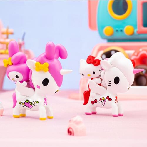 Mystery Box Tokidoki Unicorns and Friends Series Blind Box Toddlers' Ornaments Kawaii Anime Figure Model Toys Home Decore Gift