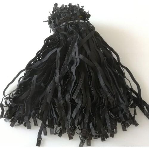 100PCS DIY 1cm Bow Tie Accessories For Adult Child Men Women Wedding Necktie Adjustment Bowtie Elastic Band Rope Strap Max 50cm