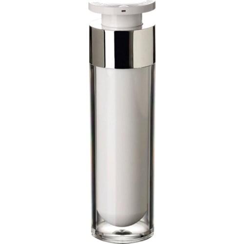 15ml 30ml 50ml Plastic MS cosmetic Airless Bottle face cream airless pump bottle