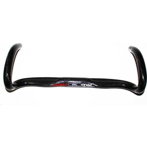 2016 full carbon road bicycle wheel design carbon fiber steering wheel bent bar 3 K gloss finish 40/42/44 cm only internal cable