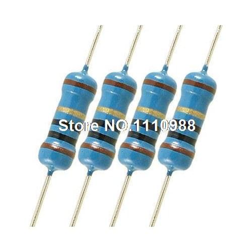 500pcs 1/2W 10 Ohm 1% Metal Film Resistor 1/2 Watt 10R