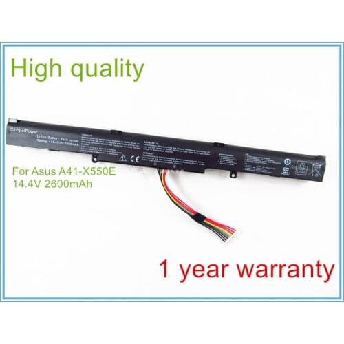 14.4V 2600mA A41-X550E Laptop Battery For X450 X450E X450J X450JF A450J A450JF A450E F450E X55LJ4G