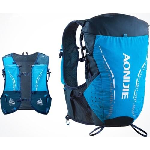 AONIJIE C9104 8L Trink Rucksack Pack Tasche Weiche Wasser Blasiert Glaskolben Wandern Trail Running Marathon Rennen Single Pack