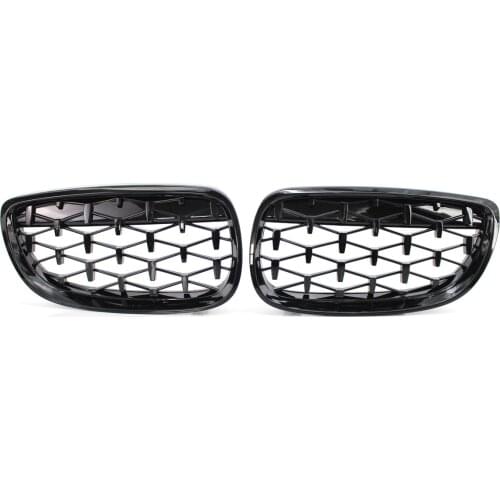 Diamond Style Car Racing Grill for BMW E36 E46 E39 E87 E90 E92 F20 F21 F30 E60 F10 F18 G30 G38 Front Kidney Replacement Grilles