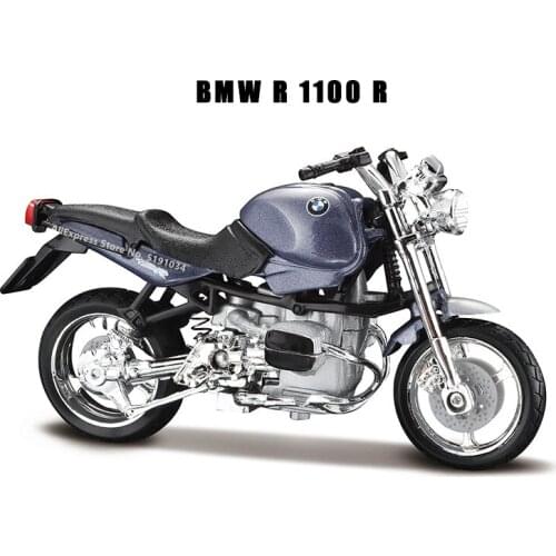 Bburago 1:18 Hot New Products BMW R 1100 R original authorized simulation alloy motorcycle model toy car gift collection