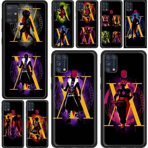 Hunter X hunter Case for Samsung Galaxy M31 M51 M30s M31s M11 M01 M21 F41 M62 M42 M32 M12 F62 F52 F22 F12 A9 A7 2018 Shell Cover