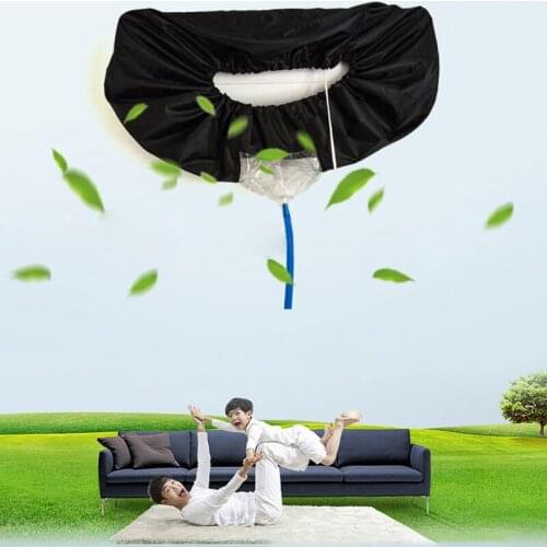 Home Air Conditioner Waterproof Cleaning anti dust Washing Cover For Washing Household Cleaning Tools Waterproof Material