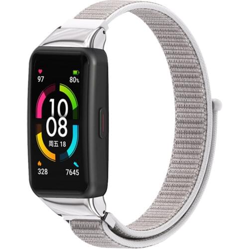 For Huawei Honor Band 6 Strap Bracelet Nylon Wristband Wrist Belt