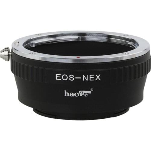 Haoge Lens Mount Adapter for Canon EOS EF EF-S Mount Lens to Sony E-mount NEX Camera