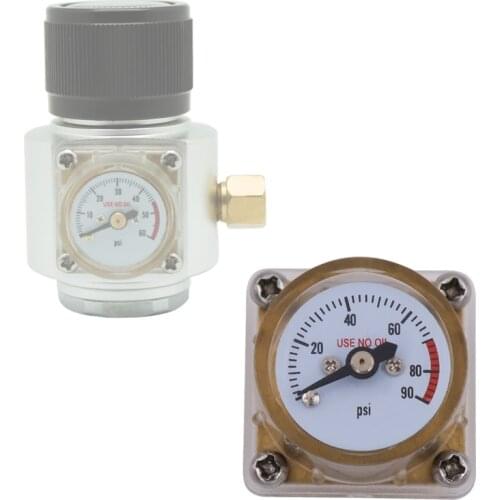 HPAT 0-90psi Gauge for Mini Sodastream CO2 Beer Regulator