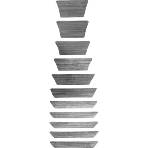 K1KD Thin Trapezoid Fretboard Decal Marker Inlay Sticker For Electric Acoustic Guitar