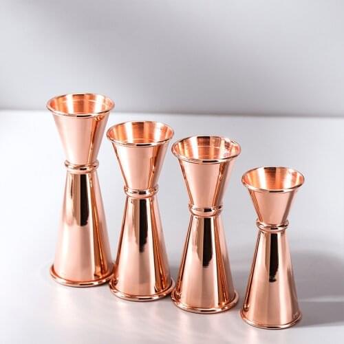 Cocktail Bar Jigger Stainless Steel Japanese Design Jigger Double Spirit Measuring Cup Home Bar Party Bar Accessories