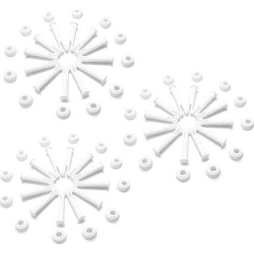 NEW-36Pcs ABS Pool Joint Pins, 6cm/2.36in Cap Set Seals for Intex Swimming Pool Replacement Parts 28270-28272