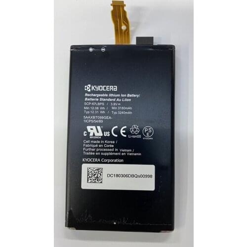 HUSHITONG New Battery 3.8V 3240mAh SCP-67LBPS battery For 5 inch Kyocera DuraForce Pro E6820 E6810 Batteries