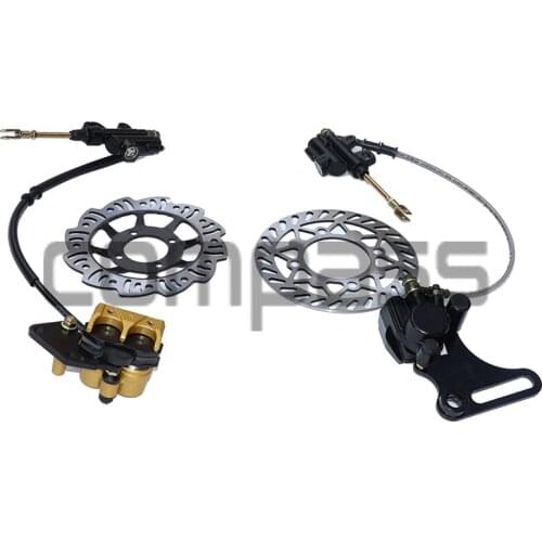 Off-road vehicle rear disc brake system caliper pad for 125cc 140cc repair station bicycle ATV hydraulic rear brake caliper