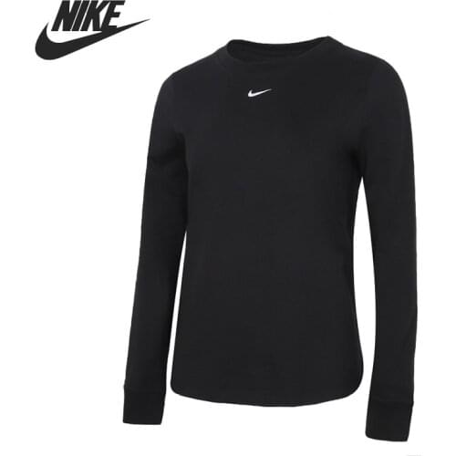 Original New Arrival NIKE W NSW TEE ESSNTL LS LBR Womens T-shirts Long sleeve Sportswear
