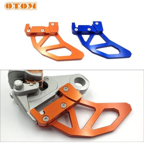 OTOM Motocross Rear Disc Brake Protection Cover CNC 6061 Aluminum Caliper Guard Pad For KTM EXC EXCF SX SXF XC XCFW 125 250 450